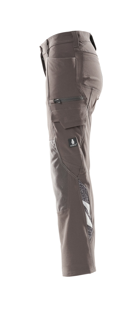 MASCOT ACCELERATE Trousers with kneepad pockets 18078 Dark Anthracite