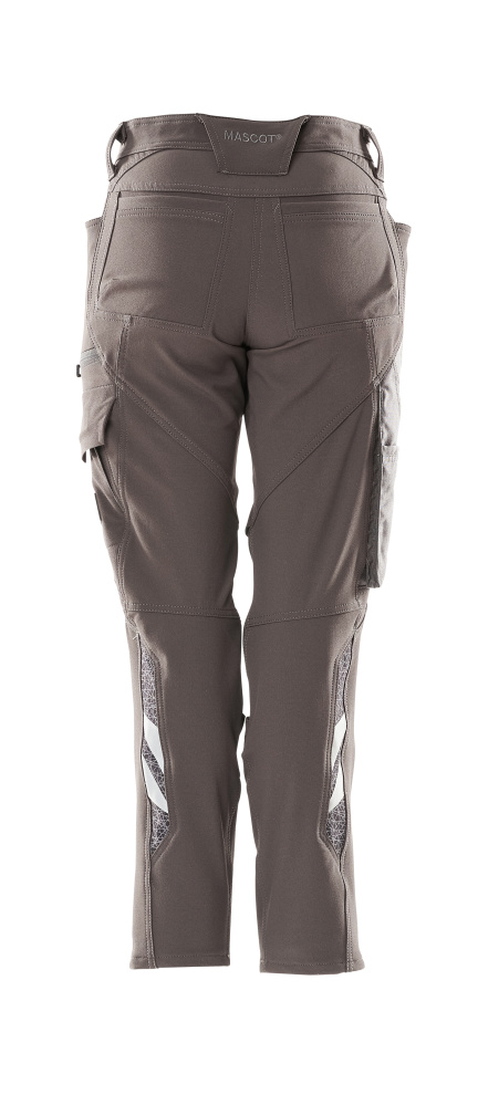 MASCOT ACCELERATE Trousers with kneepad pockets 18078 Dark Anthracite