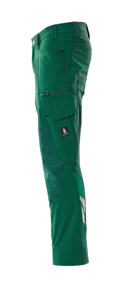 MASCOT ACCELERATE Trousers with kneepad pockets 18079 Green