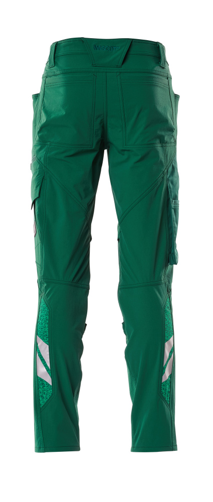 MASCOT ACCELERATE Trousers with kneepad pockets 18079 Green