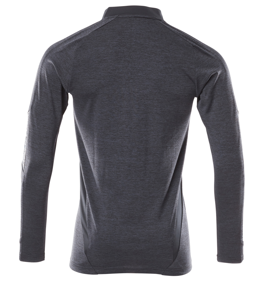 MASCOT ACCELERATE Polo Shirt, long-sleeved 18081 Dark Navy-flecked