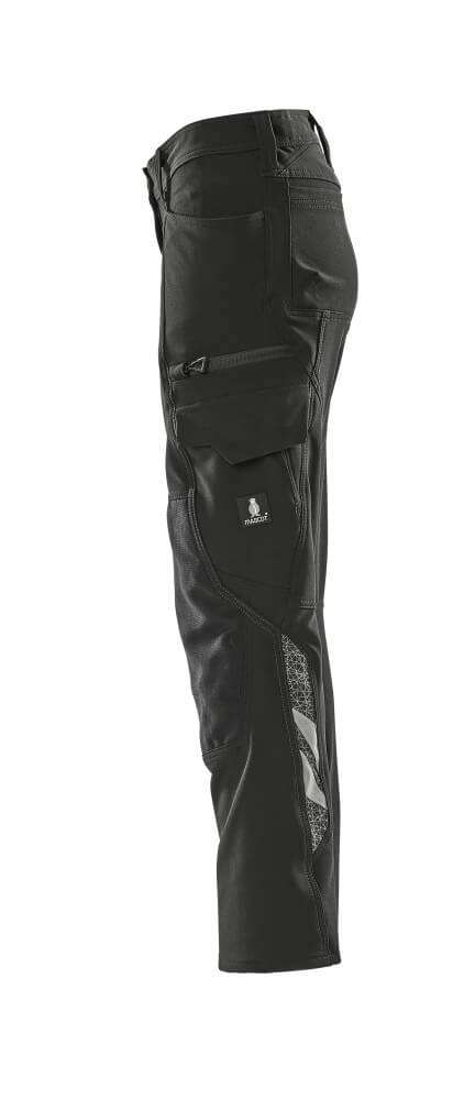 MASCOT ACCELERATE Trousers with kneepad pockets 18088 Black