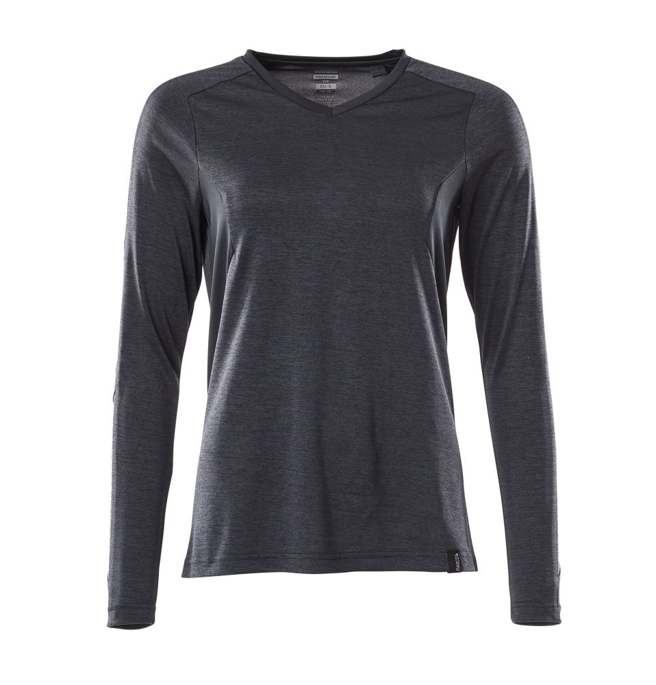 MASCOT ACCELERATE T-shirt, long-sleeved 18091 Dark Navy-flecked