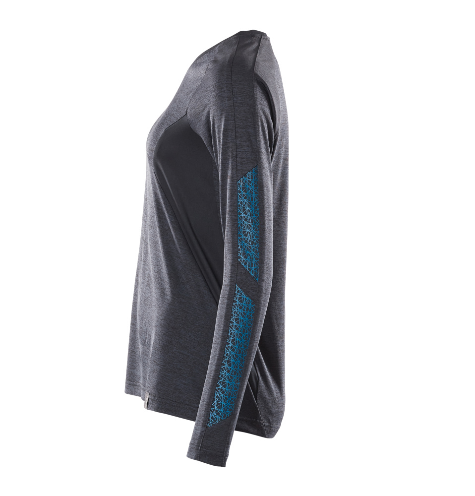 MASCOT ACCELERATE T-shirt, long-sleeved 18091 Dark Navy-flecked
