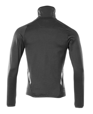 MASCOT ACCELERATE Fleece jumper with zipper 18103 Black