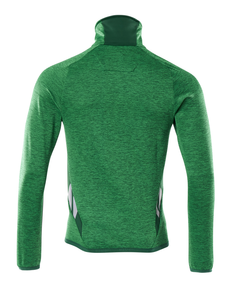 MASCOT ACCELERATE Fleece Jumper with zipper 18103 Grass Green/green