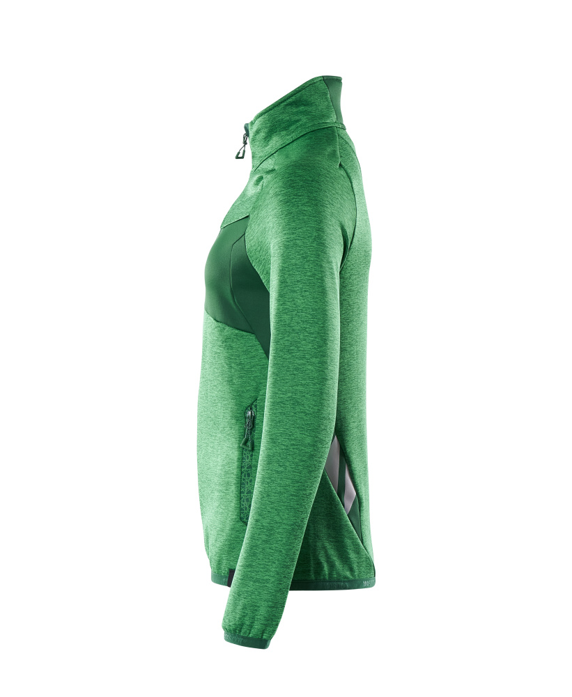 MASCOT ACCELERATE Fleece Jumper with zipper 18153 Grass Green/green