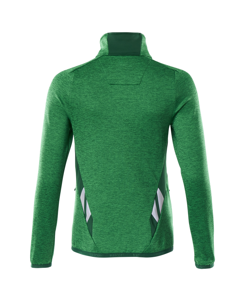 MASCOT ACCELERATE Fleece Jumper with zipper 18153 Grass Green/green