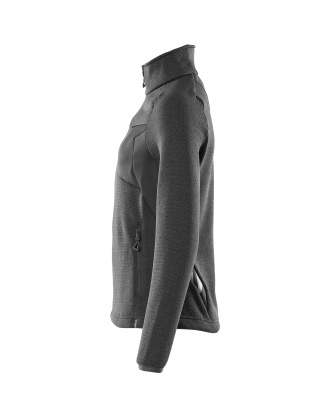 MASCOT ACCELERATE Knitted Jumper with zipper 18155 Black