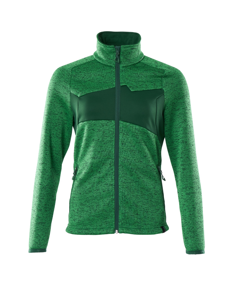 MASCOT ACCELERATE Knitted Jumper with zipper 18155 Grass Green/green