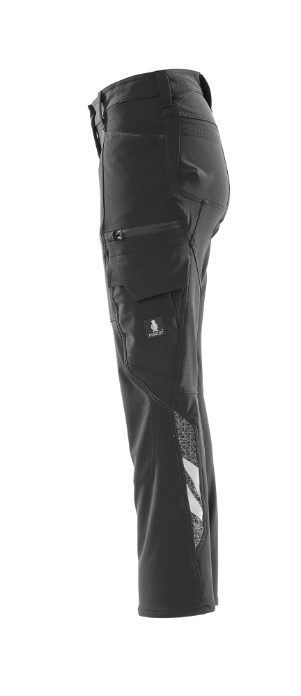 MASCOT ACCELERATE Trousers with thigh pockets 18178 Black