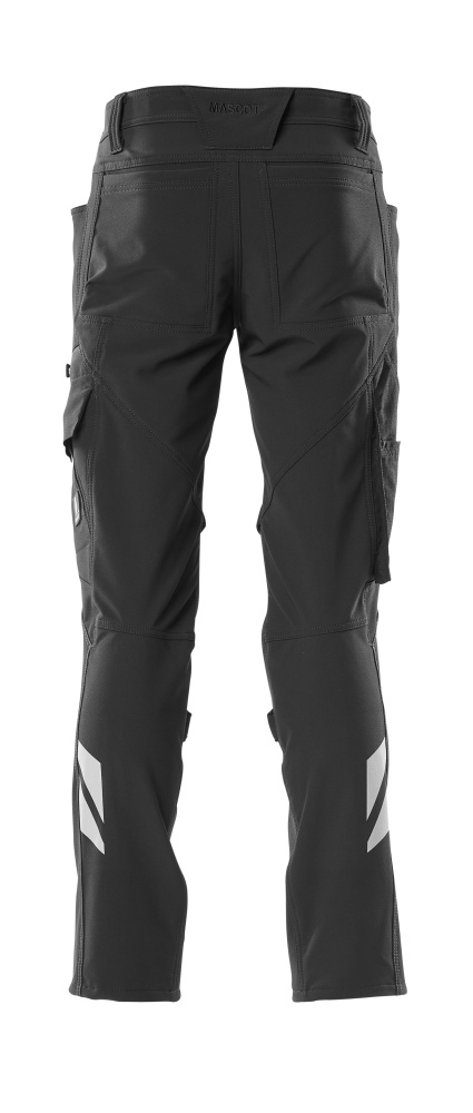 MASCOT ACCELERATE Trousers with kneepad pockets 18179 Black