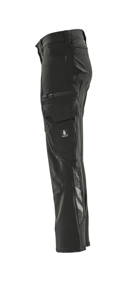 MASCOT ACCELERATE Trousers with thigh pockets 18188 Black