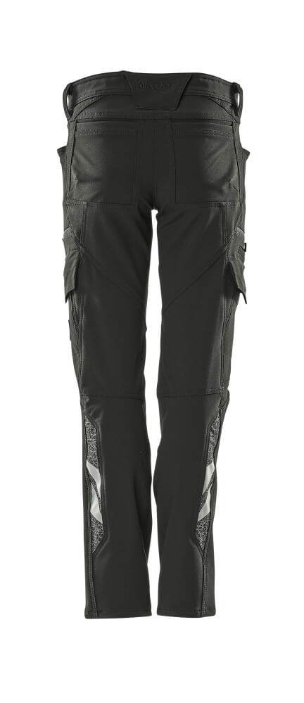 MASCOT ACCELERATE Trousers with thigh pockets 18188 Black