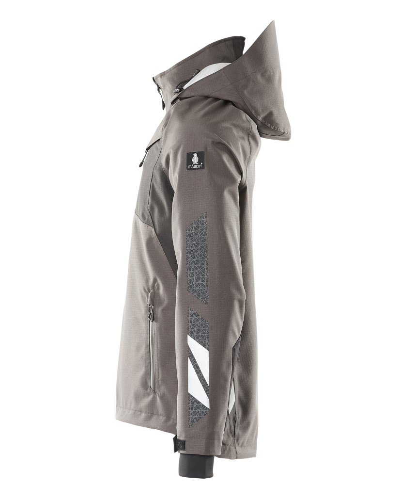 MASCOT ACCELERATE Outer Shell Jacket 18301 Dark Anthracite/black