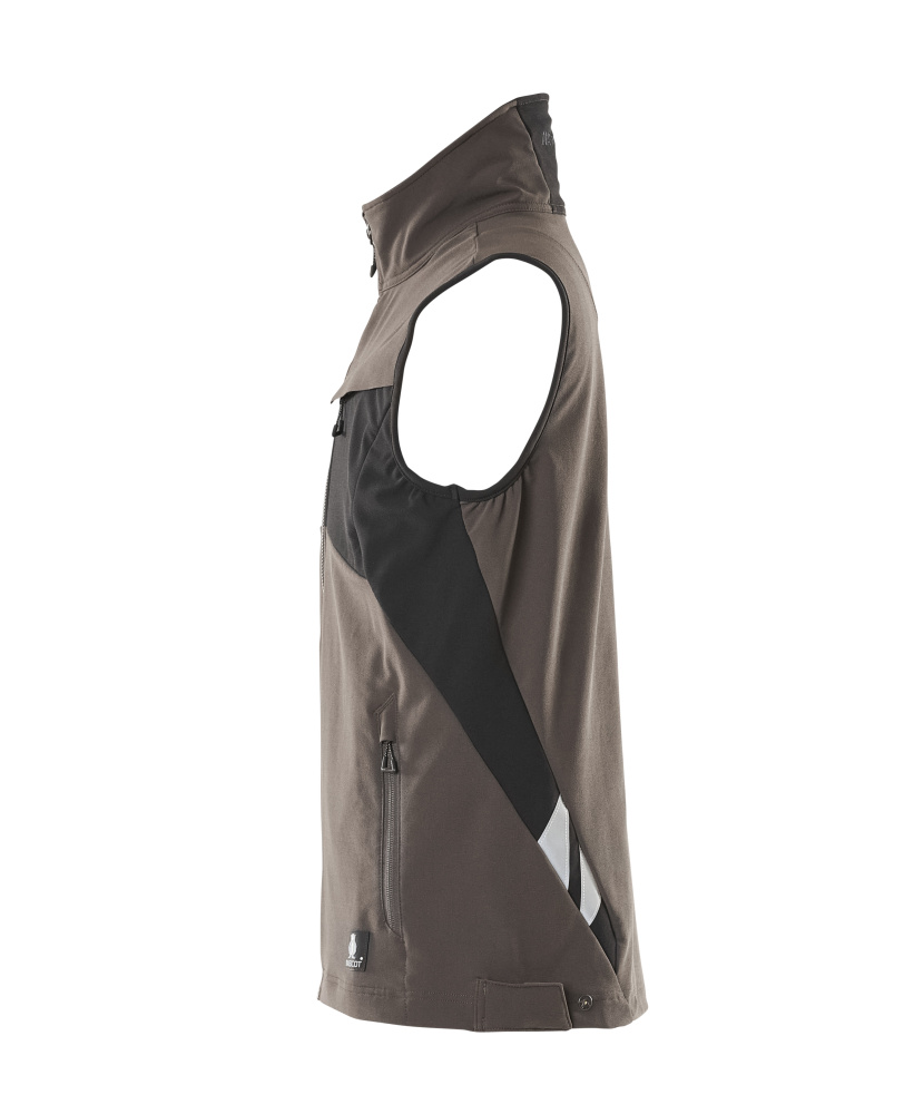 MASCOT ACCELERATE Gilet 18365 Dark Anthracite/black