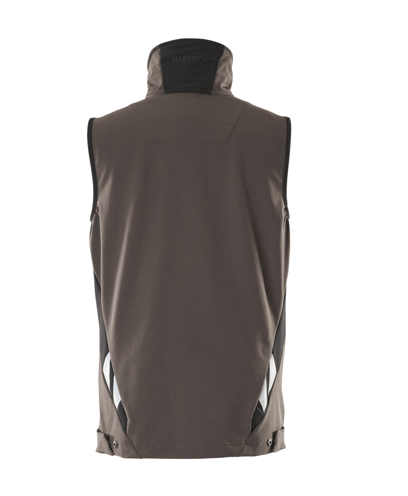 MASCOT ACCELERATE Gilet 18365 Dark Anthracite/black