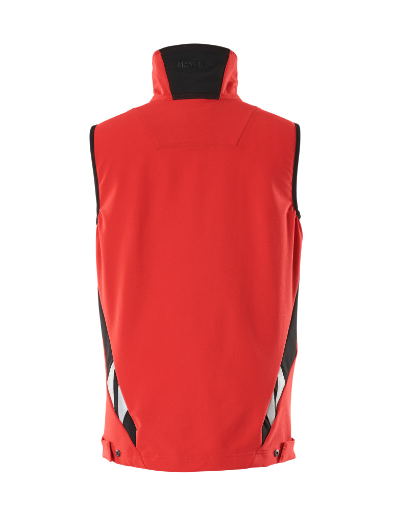 MASCOT ACCELERATE Gilet 18365 Traffic Red/black