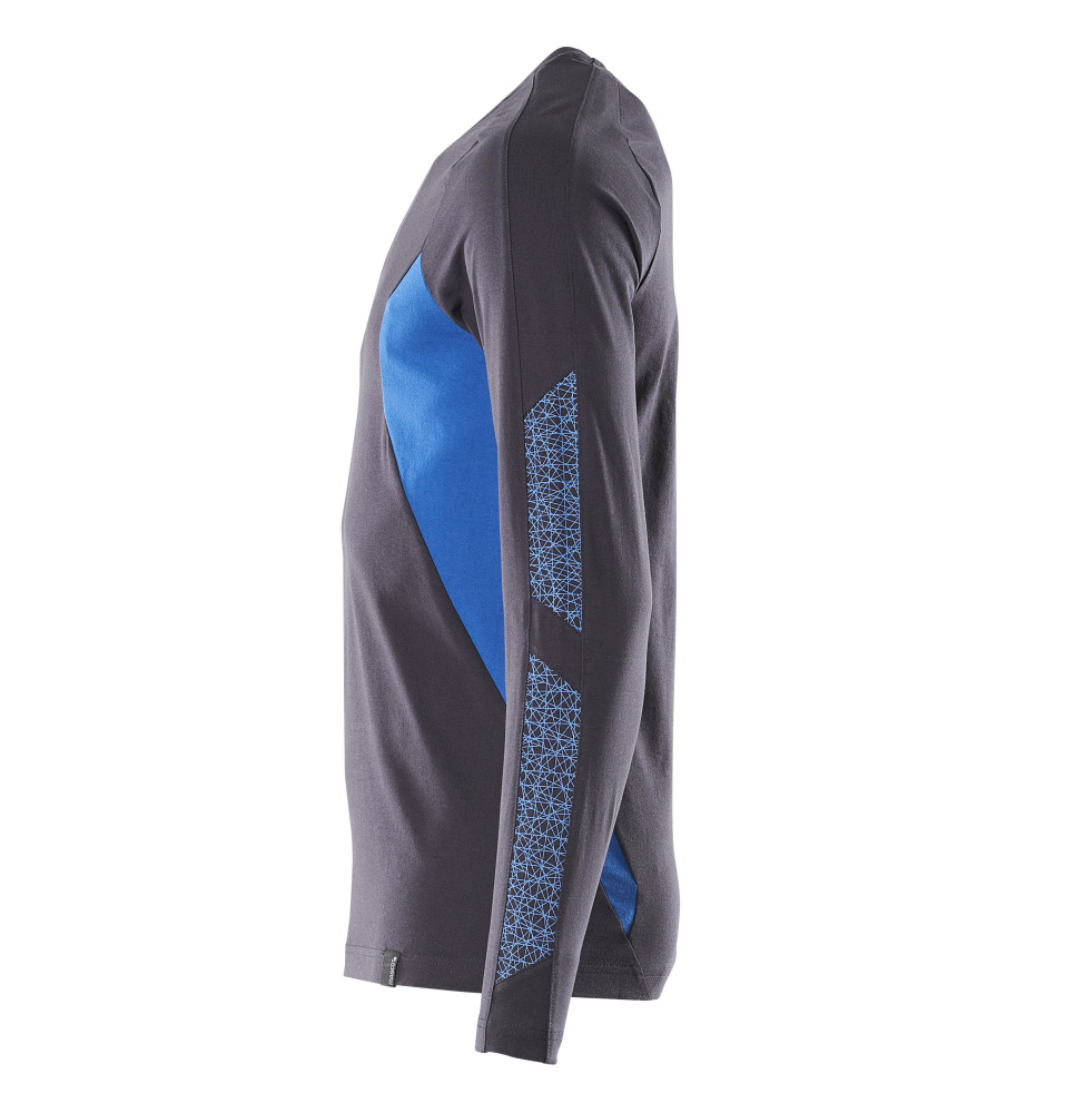 MASCOT ACCELERATE T-shirt, long-sleeved 18381 Dark Navy/azure Blue