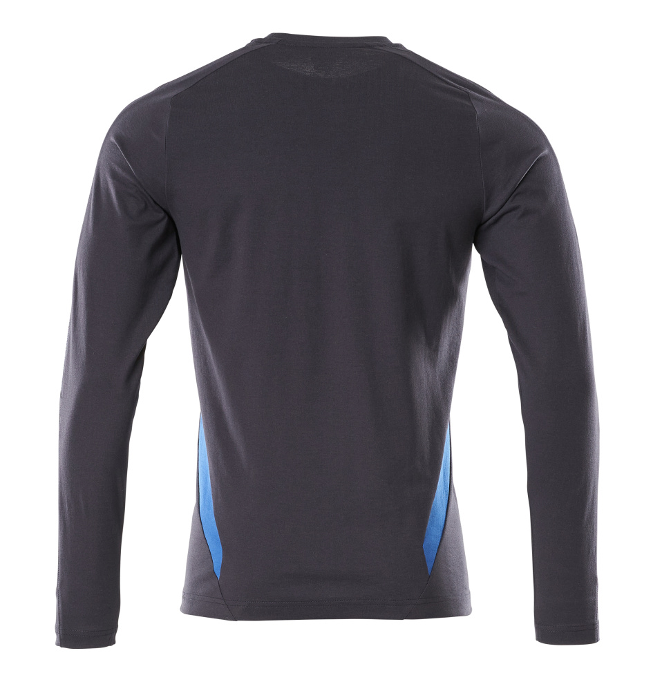 MASCOT ACCELERATE T-shirt, long-sleeved 18381 Dark Navy/azure Blue