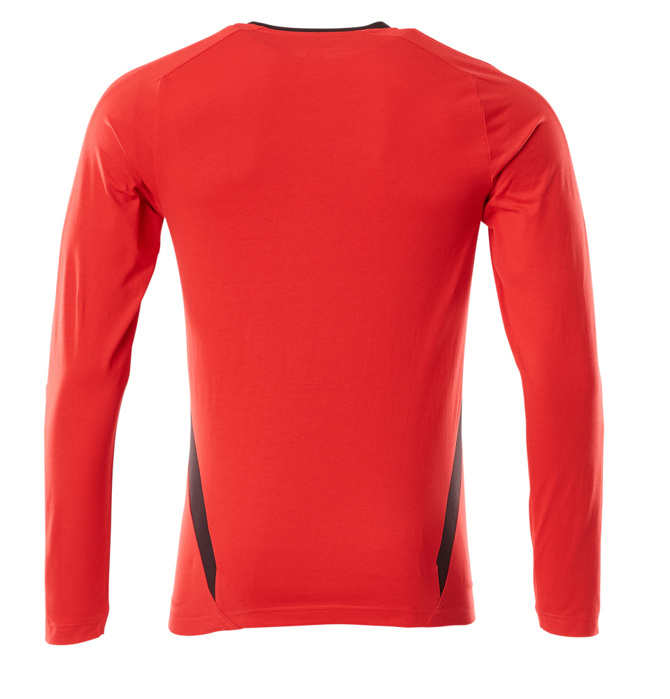 MASCOT ACCELERATE T-shirt, long-sleeved 18381 Traffic Red/black