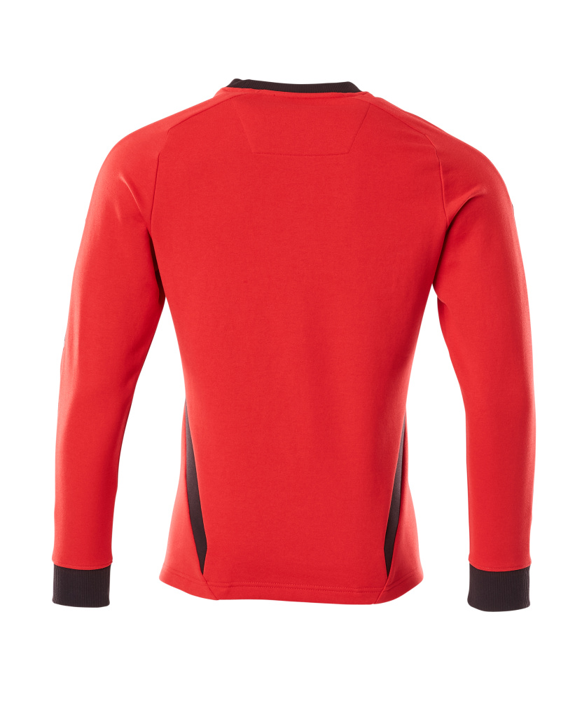 MASCOT ACCELERATE Sweatshirt 18384 Traffic Red/black