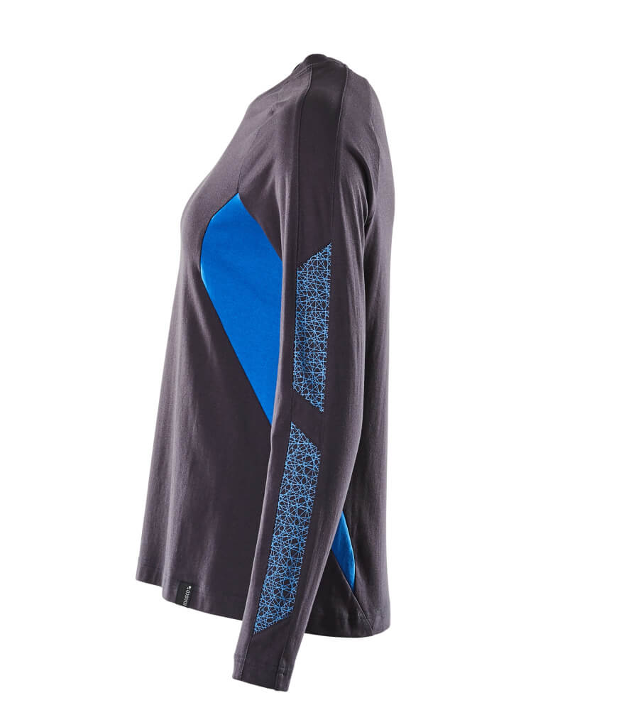 MASCOT ACCELERATE T-shirt, long-sleeved 18391 Dark Navy/azure Blue