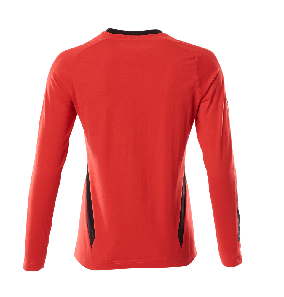 MASCOT ACCELERATE T-shirt, long-sleeved 18391 Traffic Red/black
