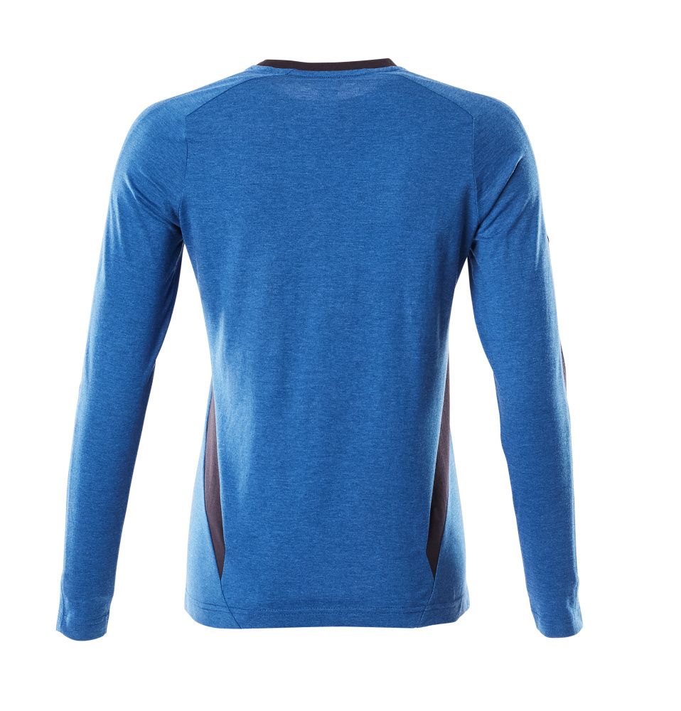 MASCOT ACCELERATE T-shirt, long-sleeved 18391 Azure Blue/dark Navy
