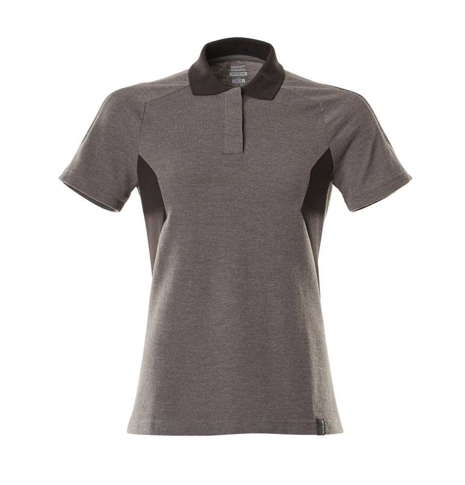 MASCOT ACCELERATE Polo shirt 18393 Dark Anthracite/black