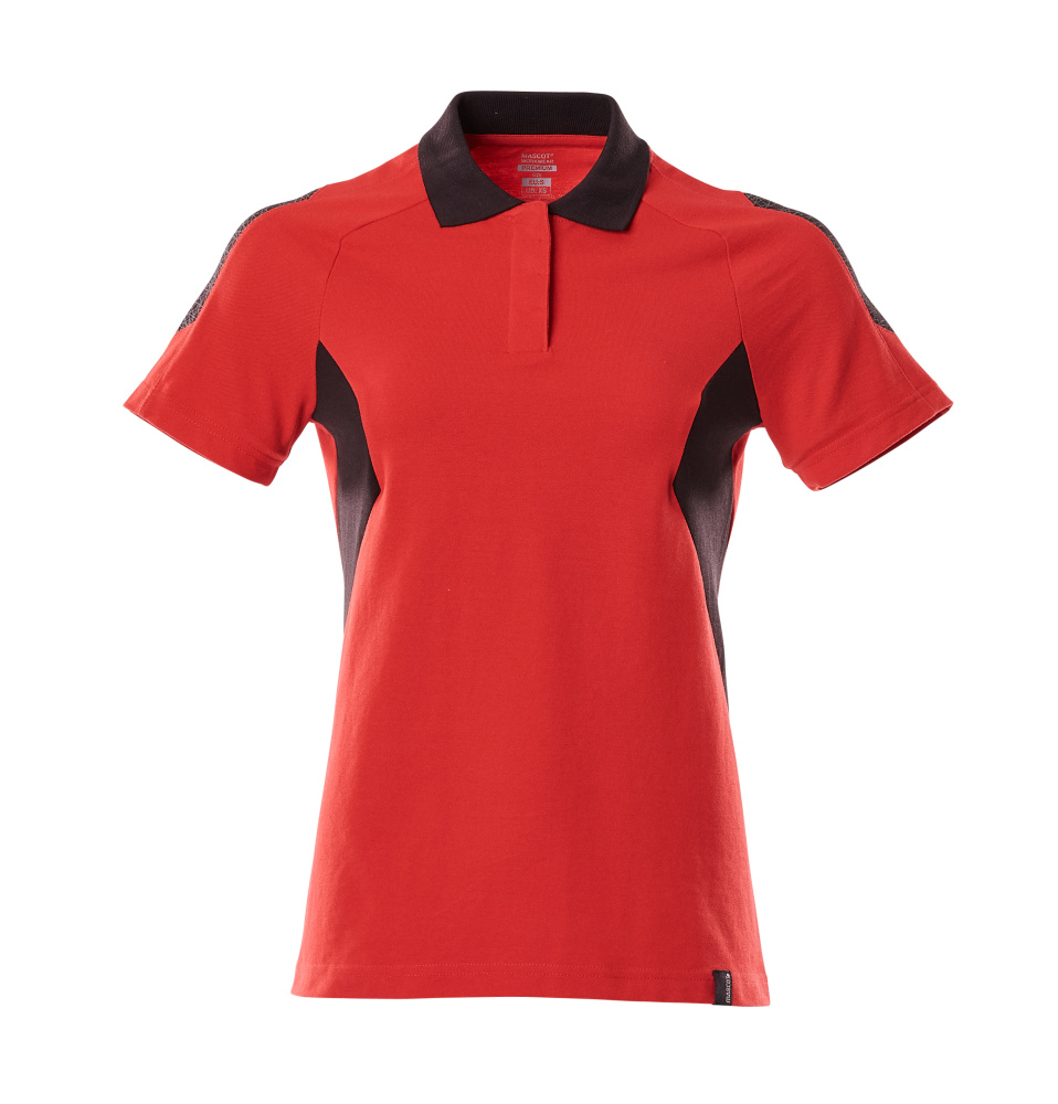 MASCOT ACCELERATE Polo shirt 18393 Traffic Red/black