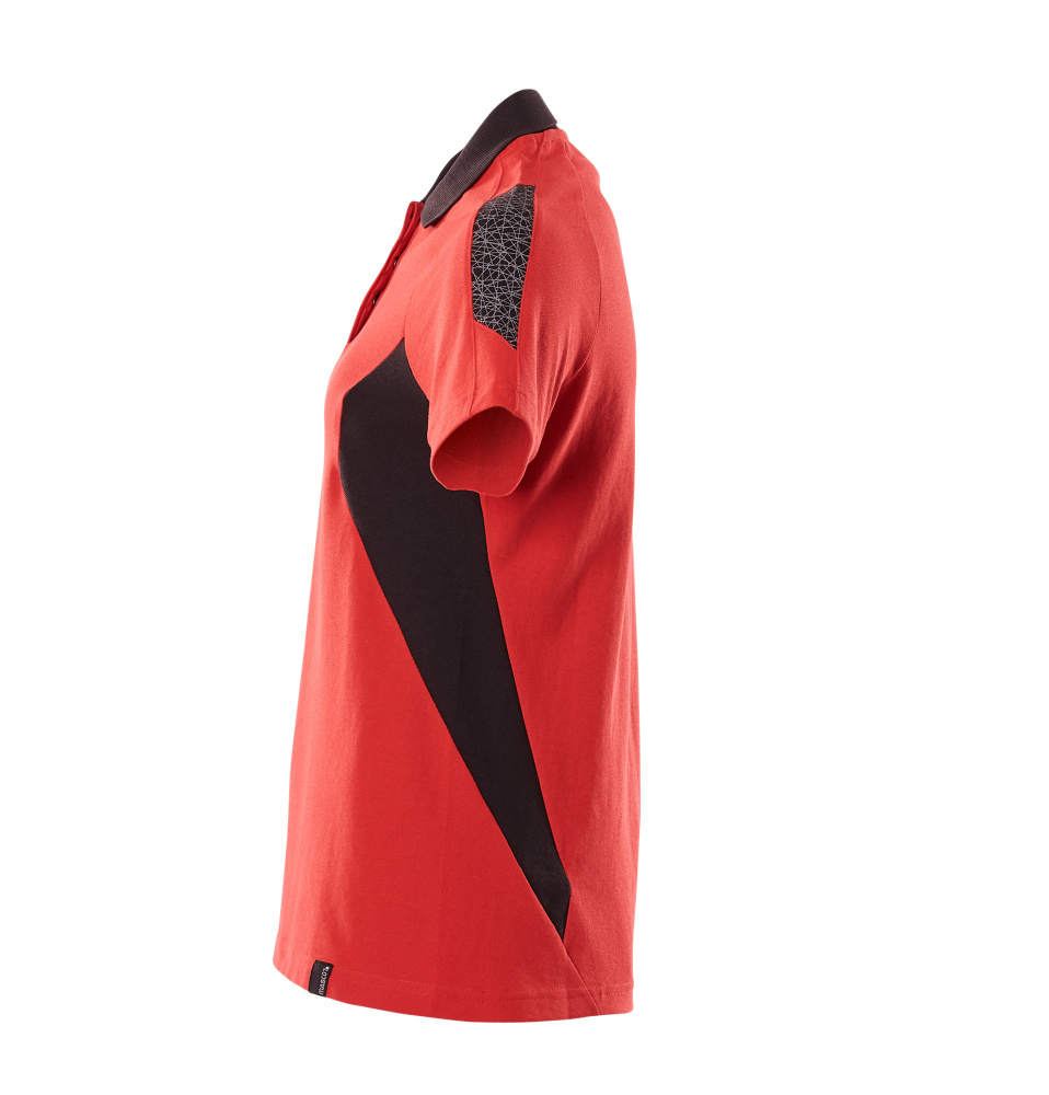 MASCOT ACCELERATE Polo shirt 18393 Traffic Red/black