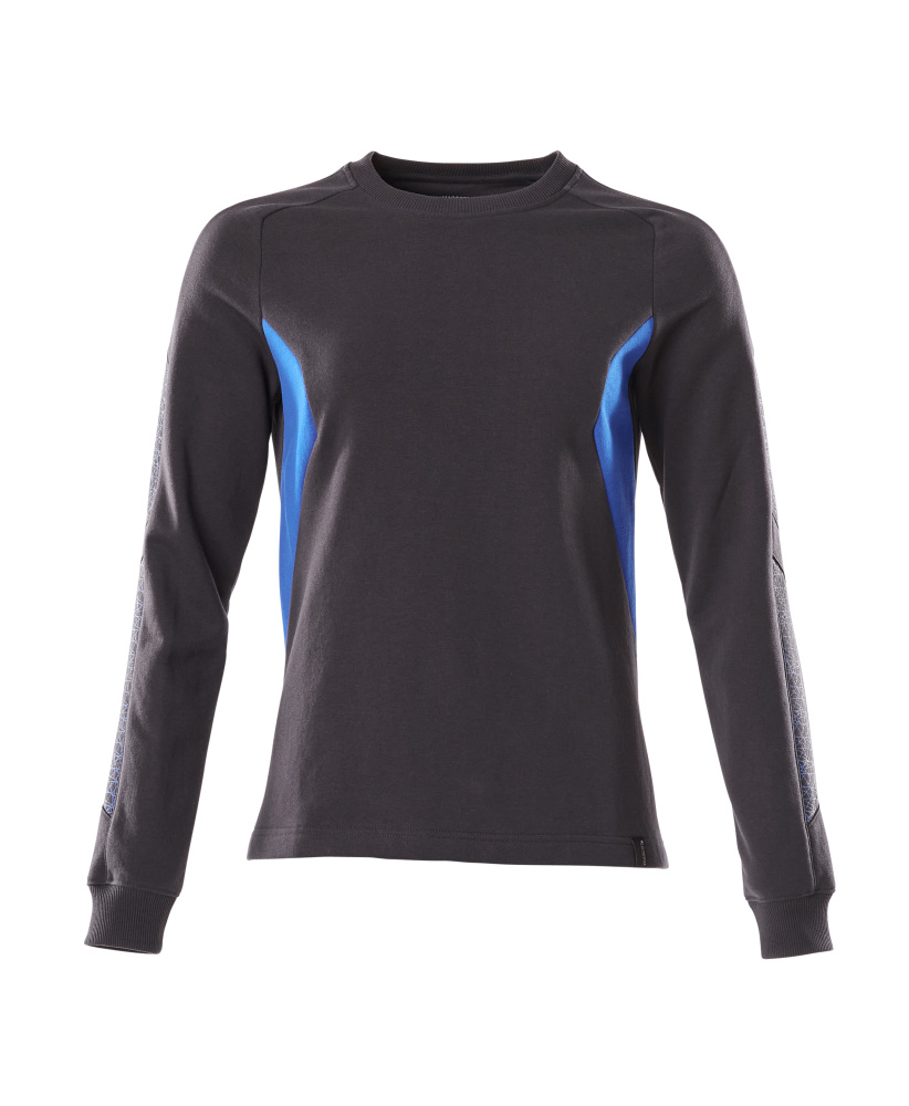 MASCOT ACCELERATE Sweatshirt 18394 Dark Navy/azure Blue