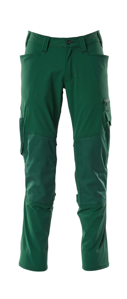 MASCOT ACCELERATE Trousers with kneepad pockets 18479 Green