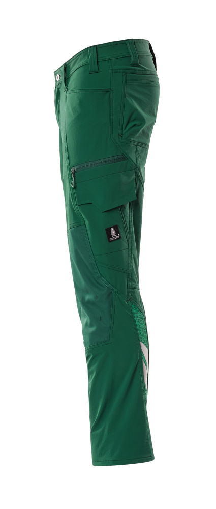 MASCOT ACCELERATE Trousers with kneepad pockets 18479 Green
