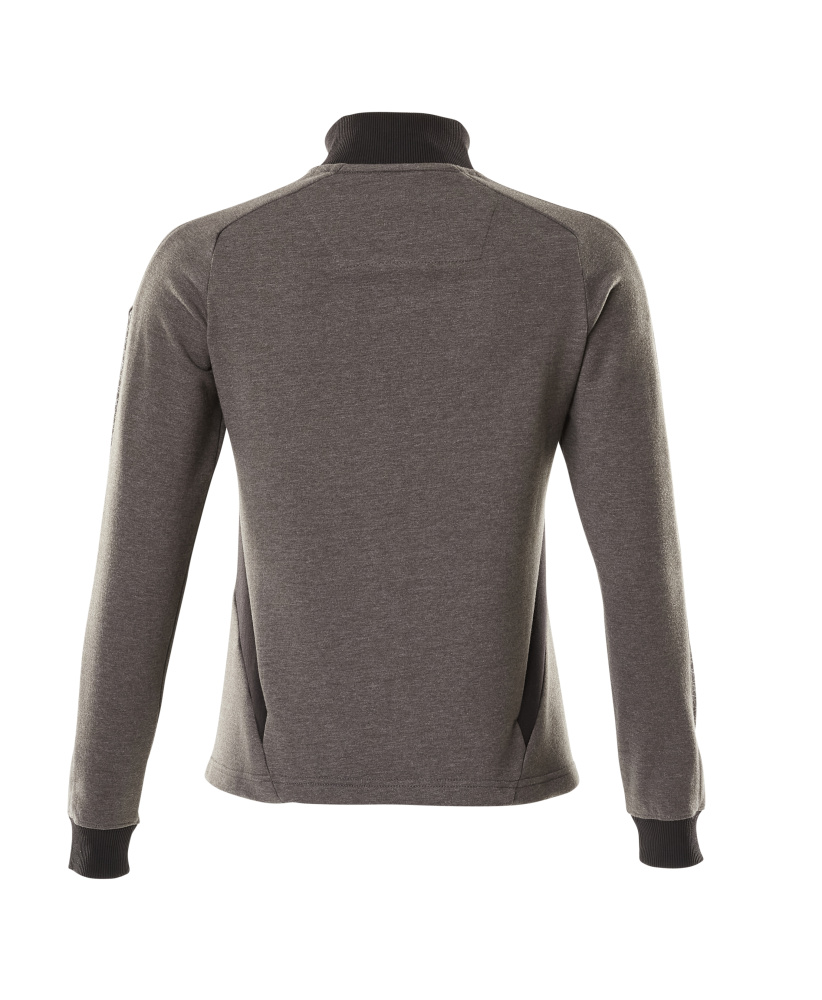 MASCOT ACCELERATE Sweatshirt with zipper 18494 Dark Anthracite/black
