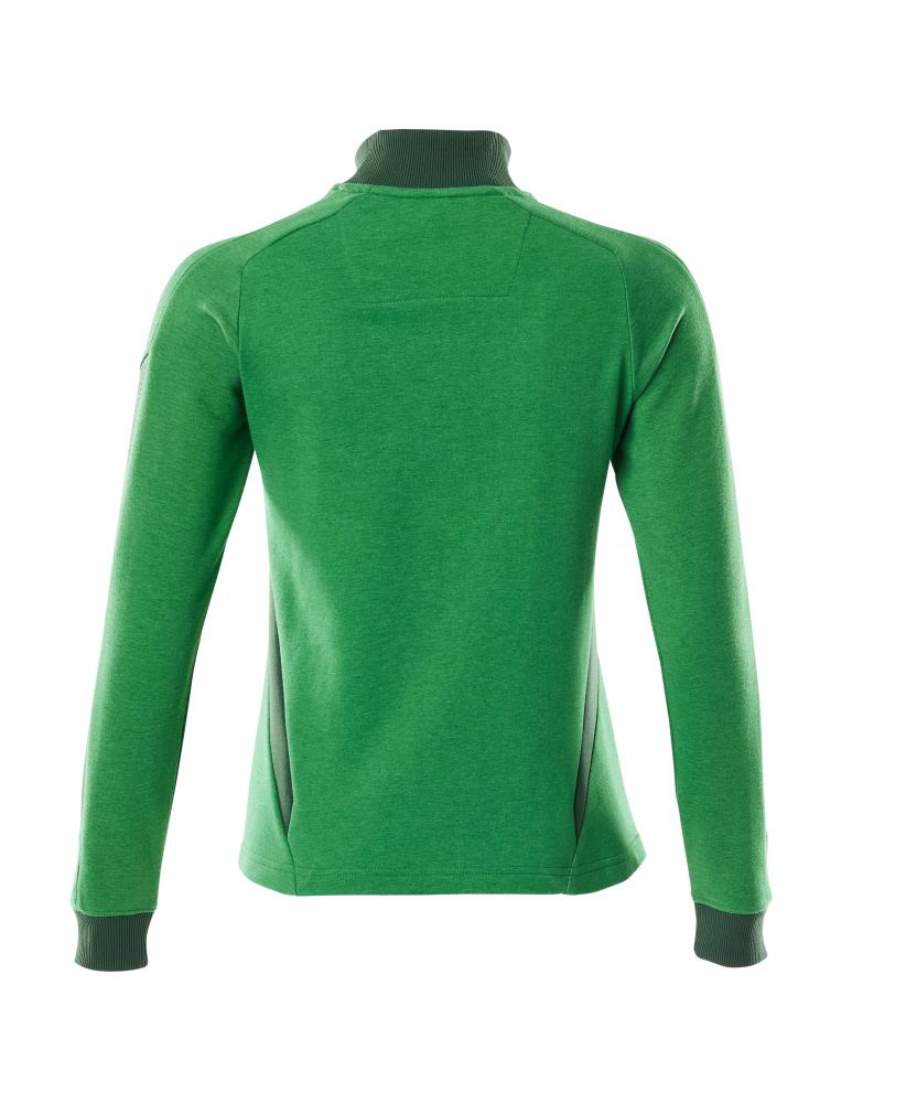 MASCOT ACCELERATE Sweatshirt with zipper 18494 Grass Green/green
