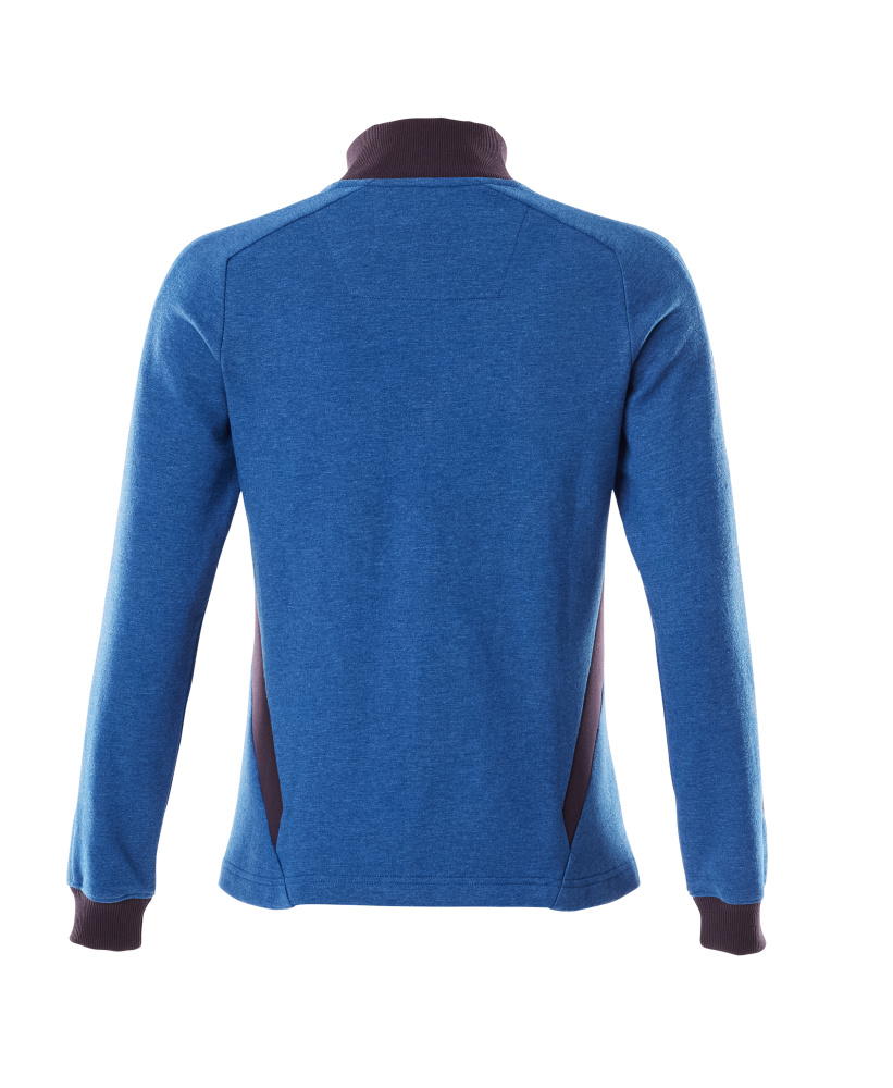 MASCOT ACCELERATE Sweatshirt with zipper 18494 Azure Blue/dark Navy