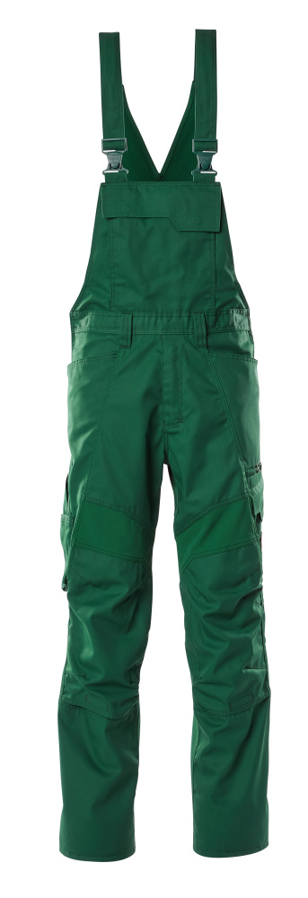 MASCOT ACCELERATE Bib & Brace with kneepad pockets 18569 Green