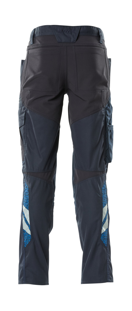 MASCOT ACCELERATE Trousers with kneepad pockets 18579 Dark Navy