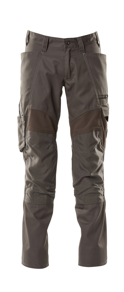 MASCOT ACCELERATE Trousers with kneepad pockets 18579 Dark Anthracite