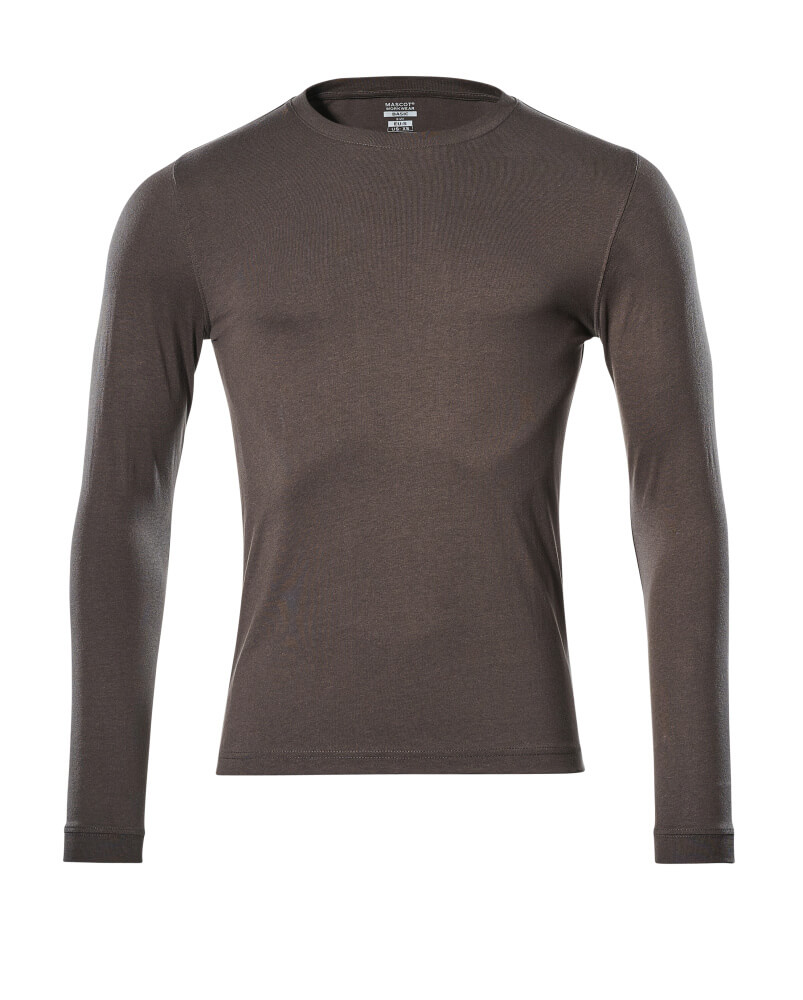 MASCOT CROSSOVER T-shirt, long-sleeved 18581 Dark Anthracite
