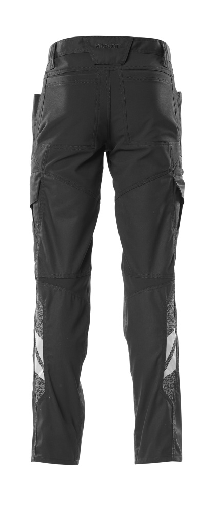 MASCOT ACCELERATE Trousers with thigh pockets 18679 Black