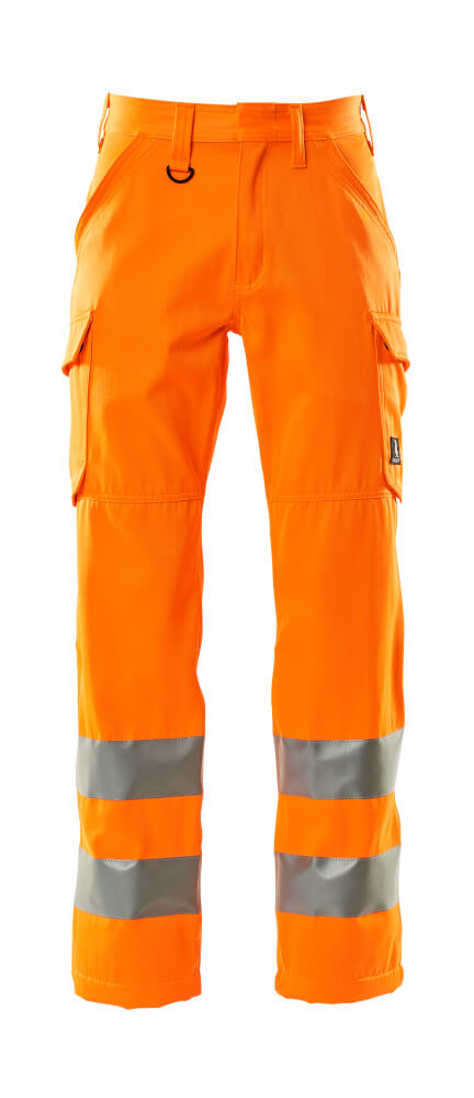 MASCOT SAFE LIGHT Trousers with thigh pockets 18879 Hi-vis Orange