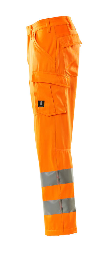 MASCOT SAFE LIGHT Trousers with thigh pockets 18879 Hi-vis Orange
