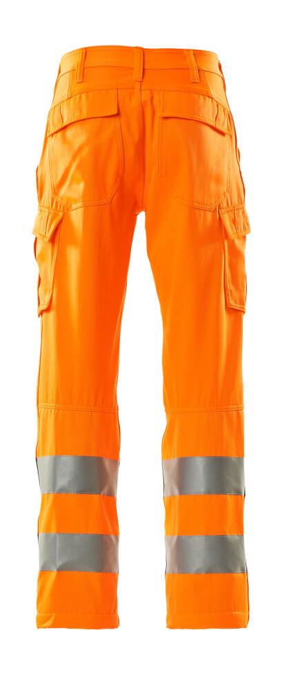 MASCOT SAFE LIGHT Trousers with thigh pockets 18879 Hi-vis Orange