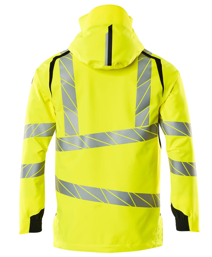 MASCOT ACCELERATE SAFE Outer Shell Jacket 19001 Hi-vis Yellow/black