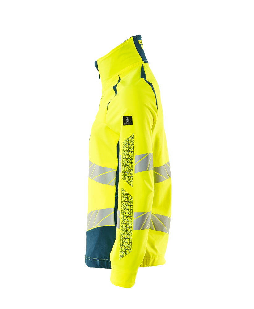 MASCOT ACCELERATE SAFE Jacket 19008 Hi-vis Yellow/dark Petroleum