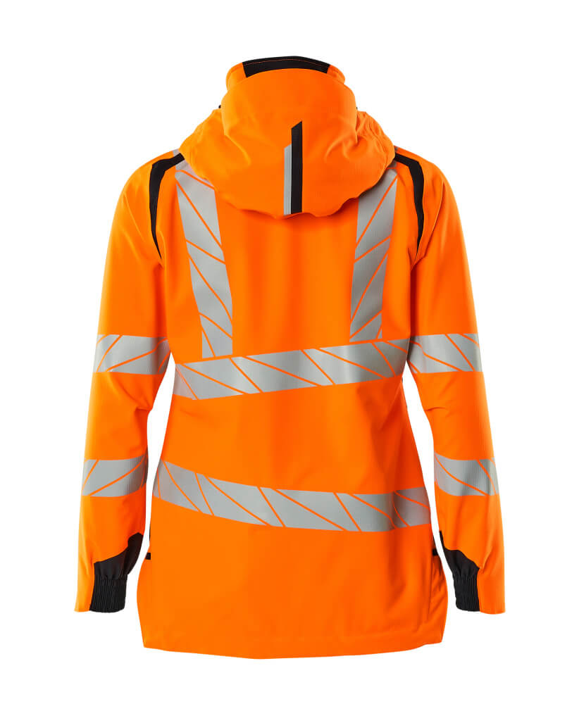 MASCOT ACCELERATE SAFE Outer Shell Jacket 19011 Hi-vis Orange/dark Navy