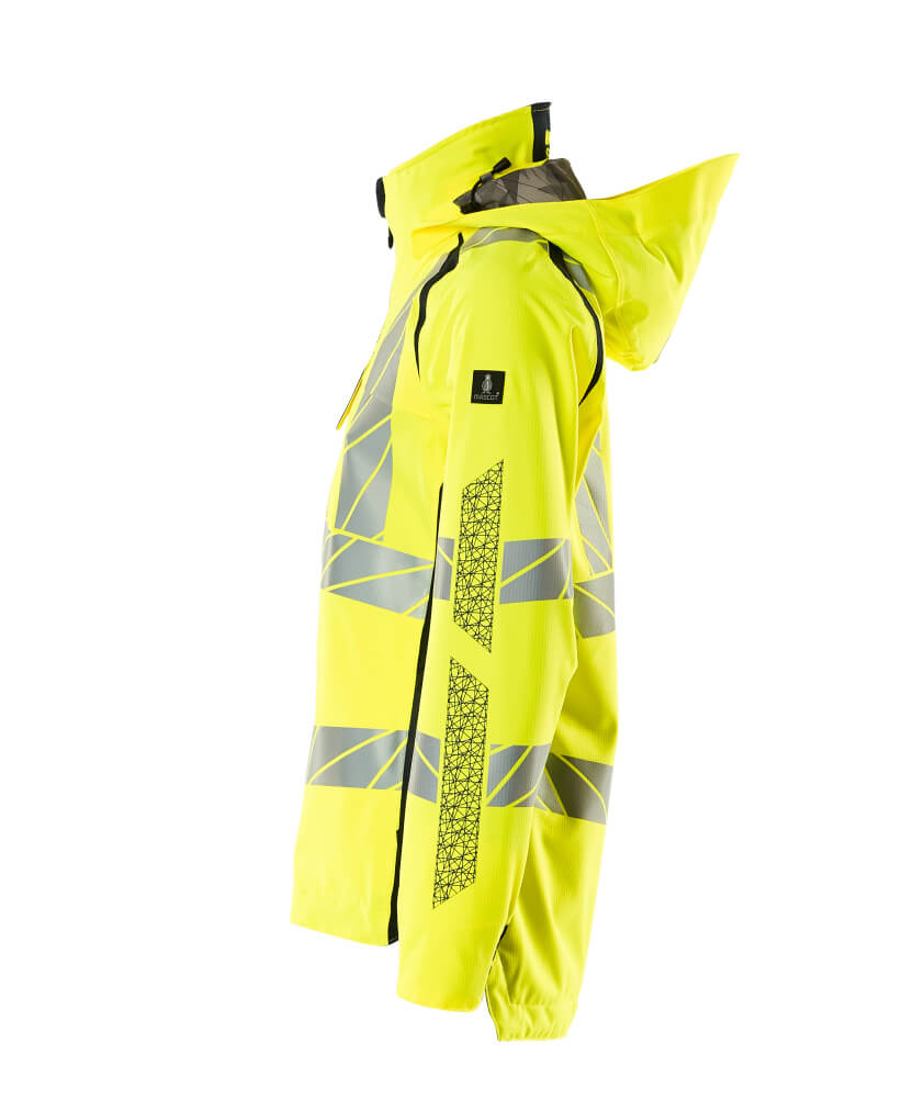 MASCOT ACCELERATE SAFE Outer Shell Jacket 19011 Hi-vis Yellow/dark Navy